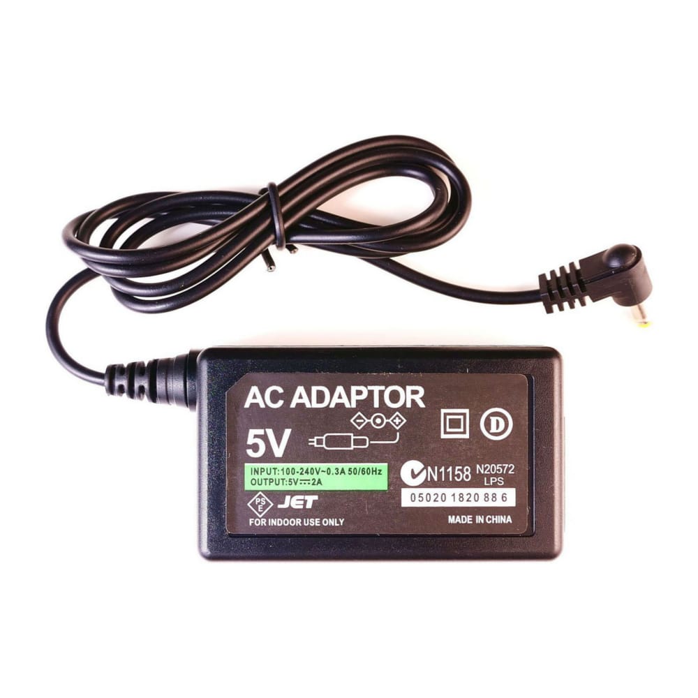 Playstation Portable: Ac Adapter (Black) Psp