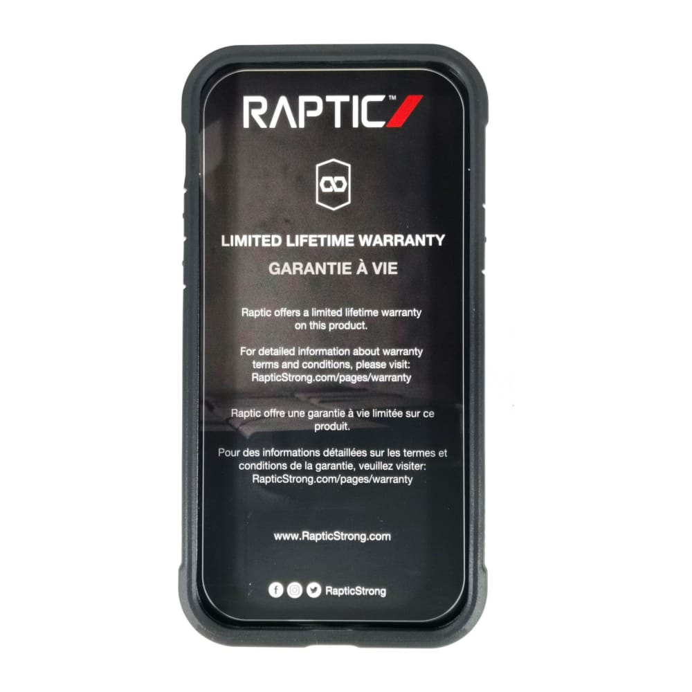 Raptic Shield (Red Black)