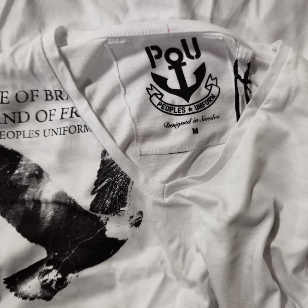 Peoples Uniform: Rivers V-Neck Tee (M)