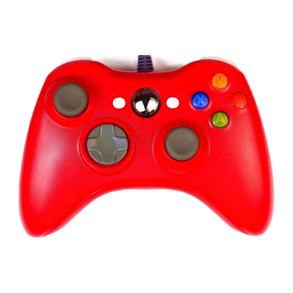 Xbox 360: Controller Wired (Red)