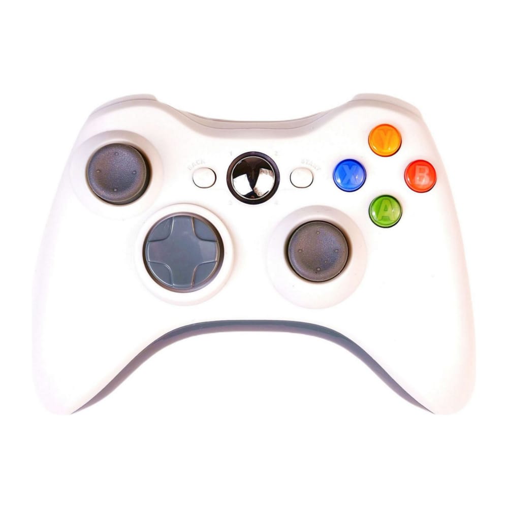 Xbox 360: Controller Wireless (White)