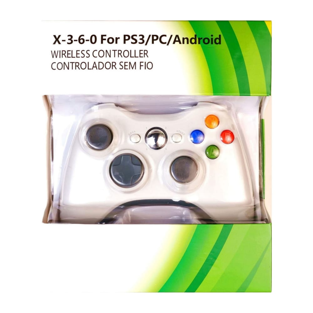 Xbox 360: Controller Wireless (White)