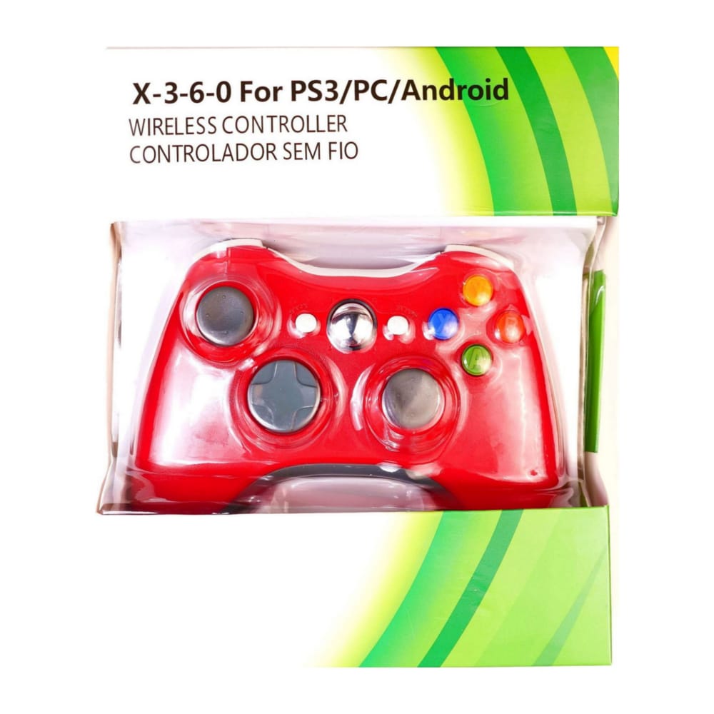 Xbox 360: Controller Wireless (Red)