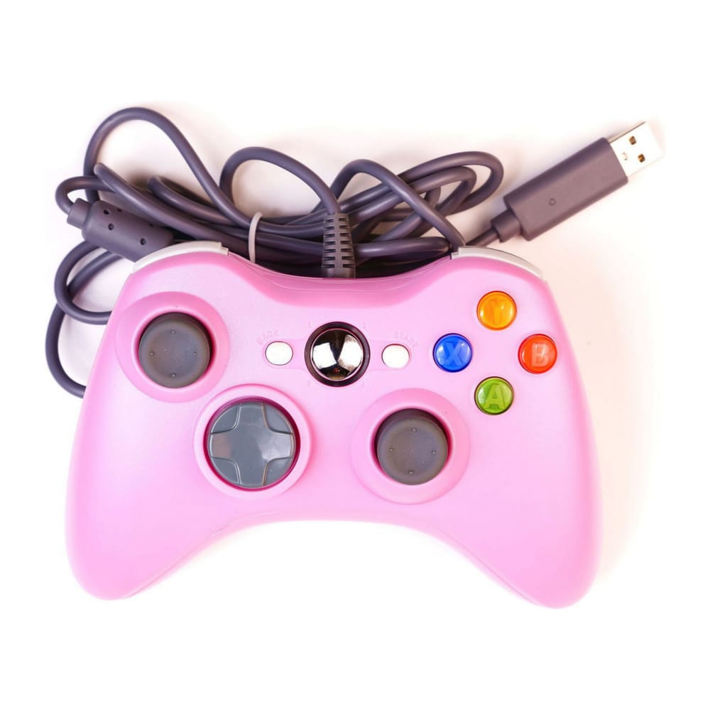 Xbox 360: Controller Wired (Pink)