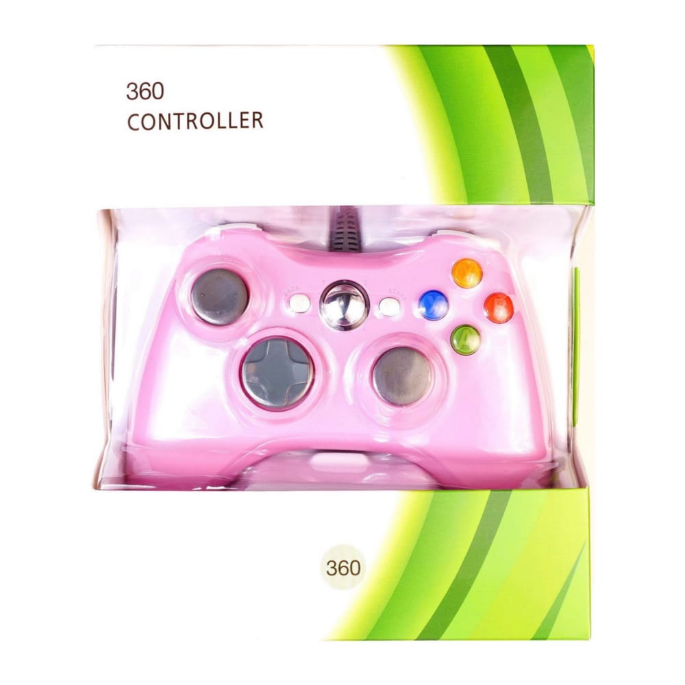 Xbox 360: Controller Wired (Pink)