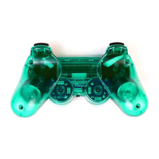 Playstation 2: Controller Wireless (Green Transparent)