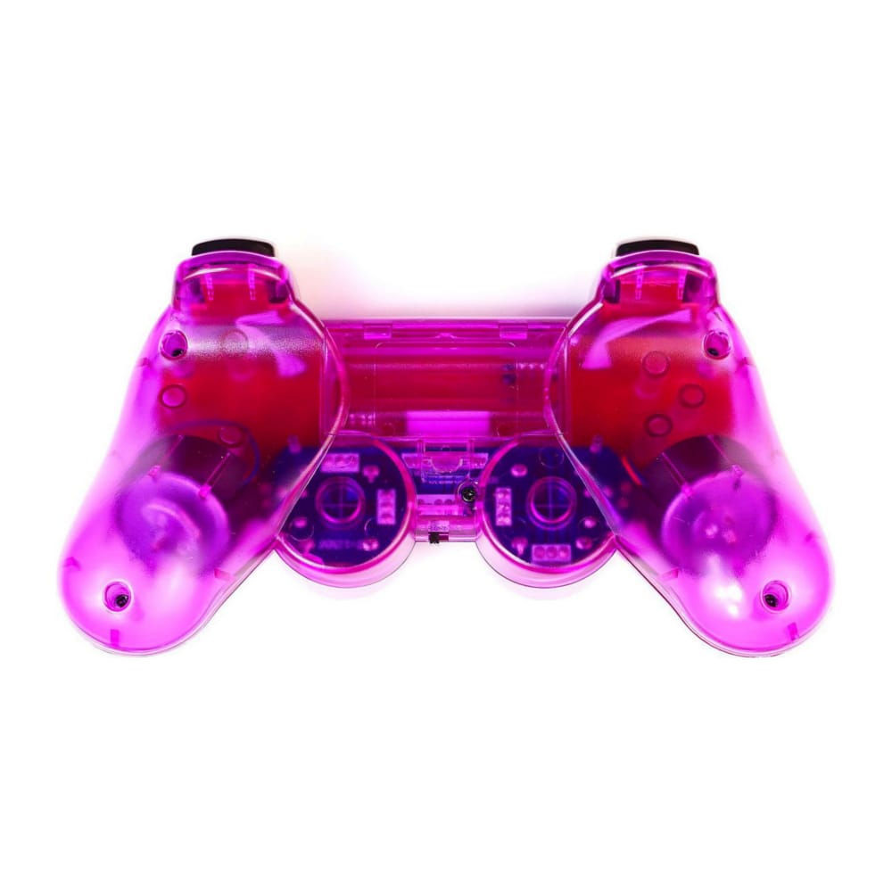 Playstation 2: Controller Wireless (Purple Transparent)