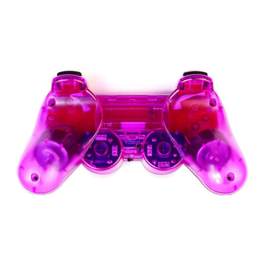 Playstation 2: Controller Wireless (Purple Transparent)