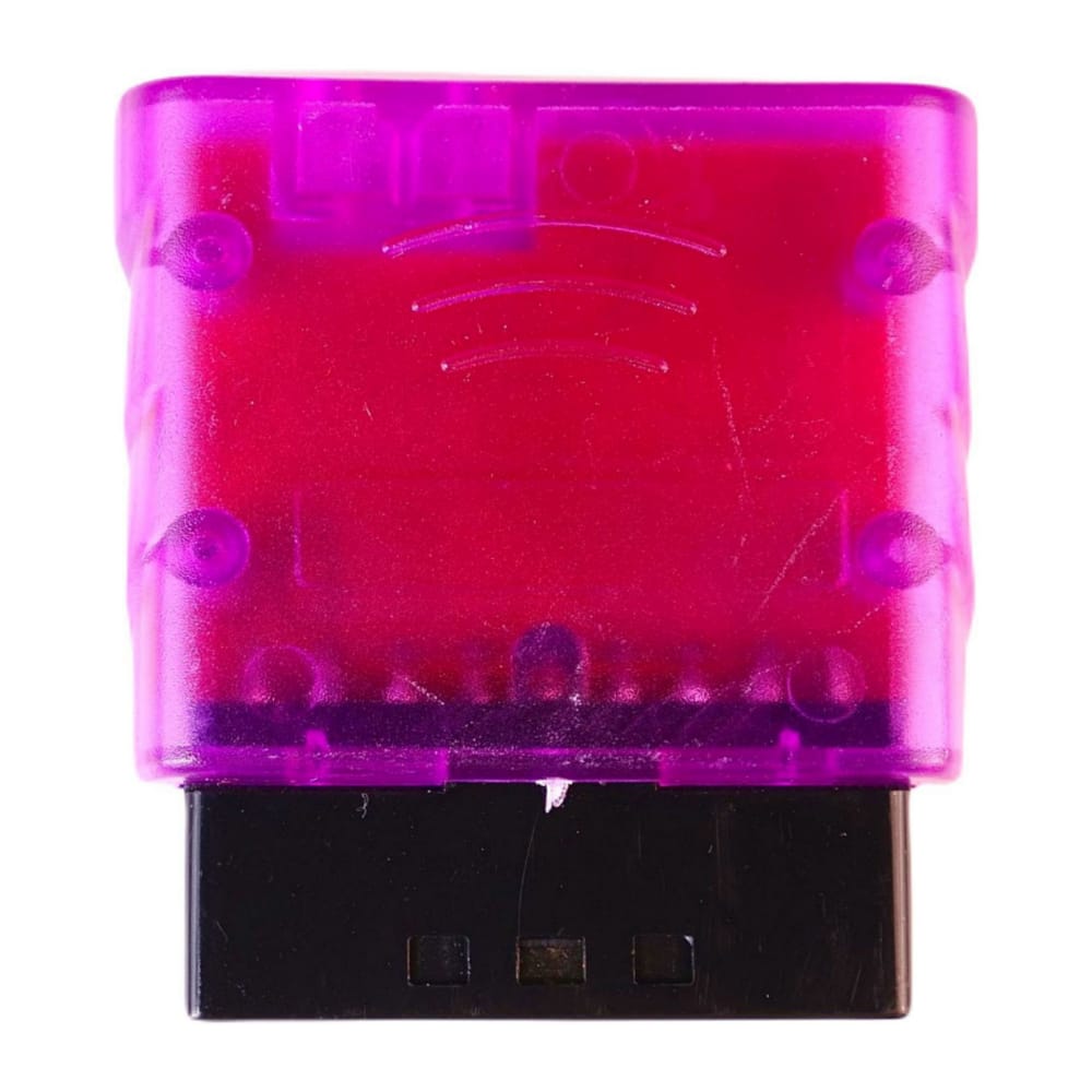 Playstation 2: Controller Wireless (Purple Transparent)