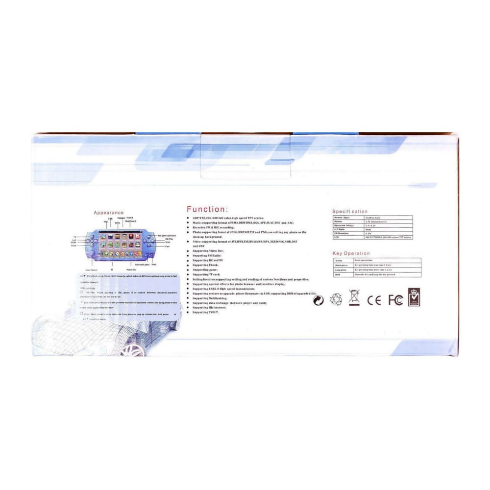 Game Player X6 (White)