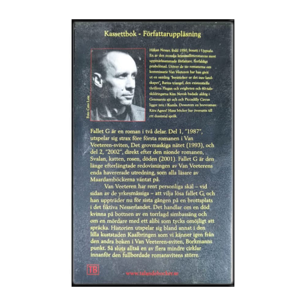 Håkan Nesser: Fallet G