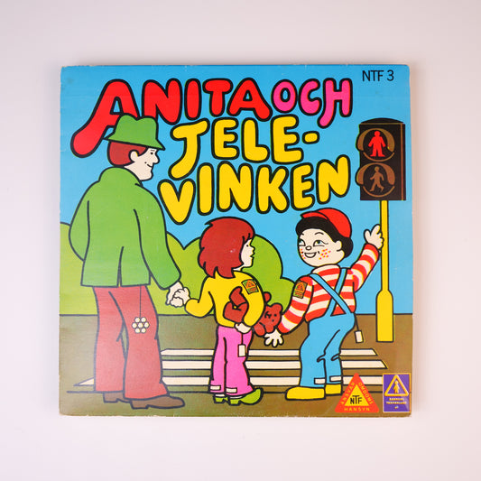 Anita & Televinken: Televinken I Barnens Trafikklubb - VINYL (NTF3)