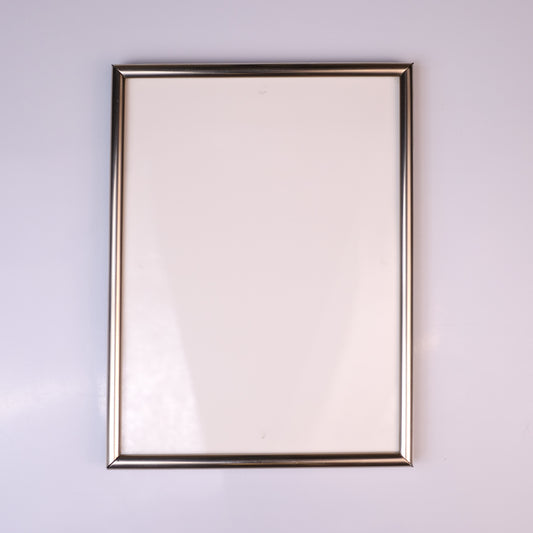 Glass & Steel Picture Frame With Stand (18x24cm)