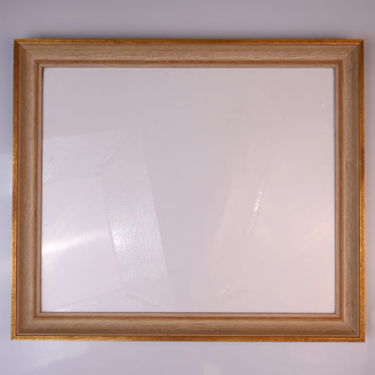 Glass & Wood Picture Frame (43x36cm)