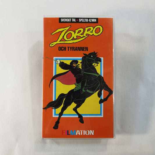 Zorro Och Tyrannen (1981) - VHS SE