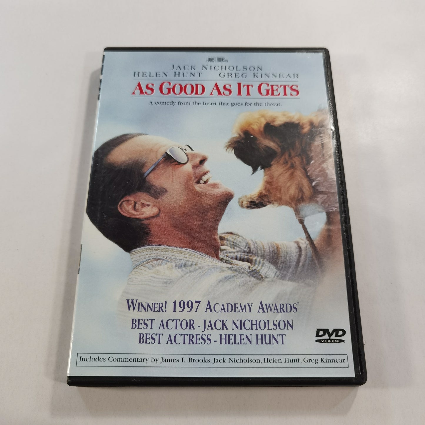 As Good As It Gets (1997) dvd movie cover