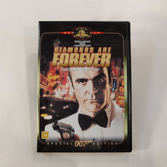 007: Diamonds Are Forever ( Diamanter Vater Evigt ) (1971) - DVD DK 2001 007 Collection