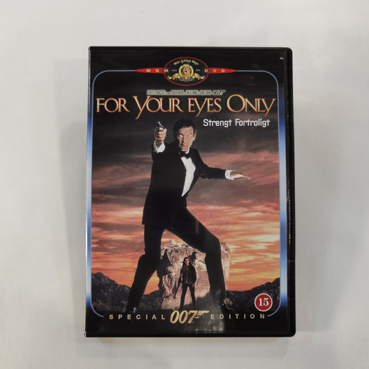 007: For Your Eyes Only ( Strengt Fortroligt ) (1981) - DVD DK 2001 007 Collection