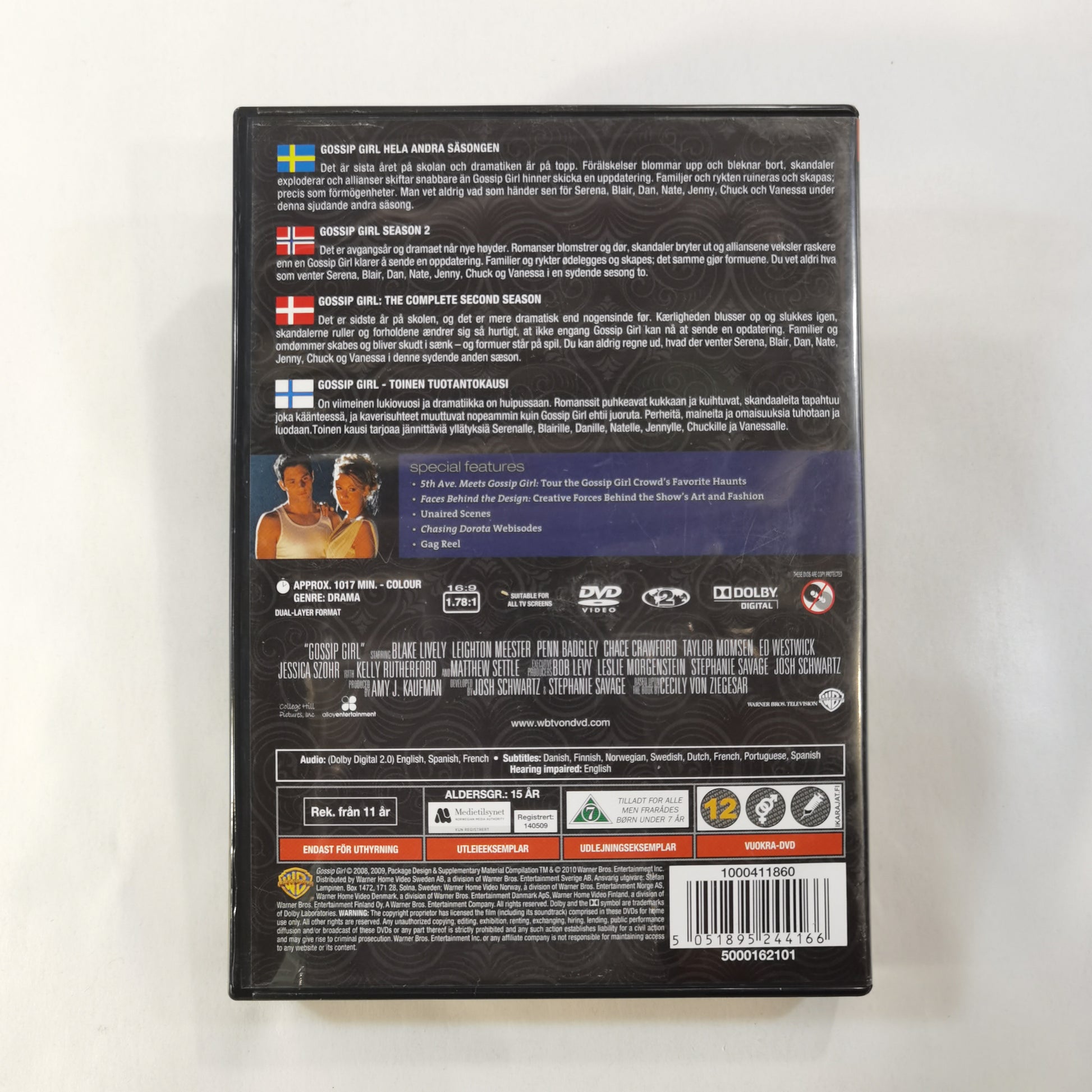 Gossip Girl: Series 2 (2008) - DVD SE NO DK FI 2010