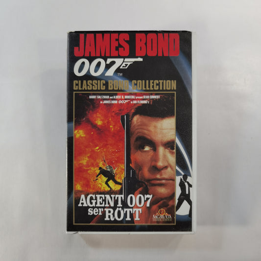 007: From Russia with Love ( Agent 007 Ser Rött ) (1963) - VHS SE 1996 Classic Bond Collection