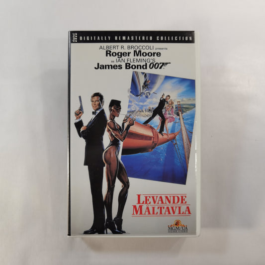 007: A View to a Kill ( Levande Måltavla ) (1985) - VHS SE 1992 Digitally Remastered Collection