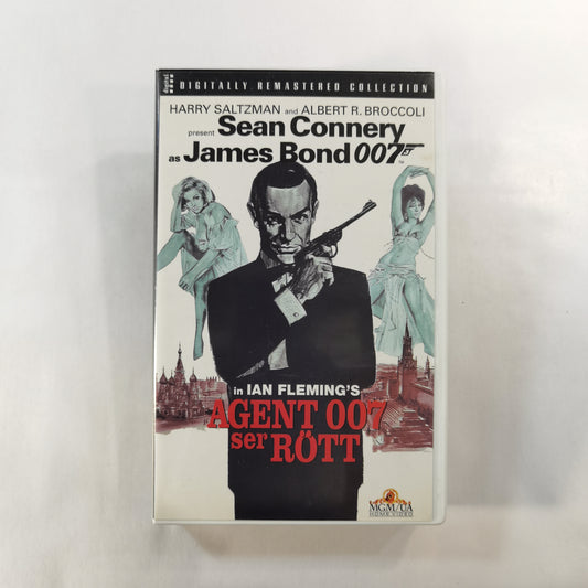 007: From Russia with Love ( Agent 007 Ser Rött ) (1963) - VHS SE 1992 Digitally Remastered Collection