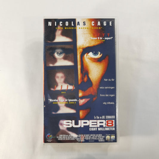 8MM ( Super 8 ) (1999) - VHS SE 1999
