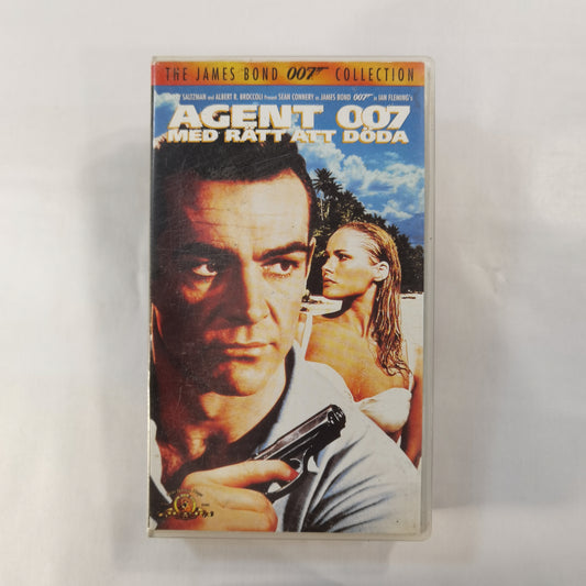 007: Dr. No ( Agent 007 Med Rätt Att Döda ) (1962) - VHS SE 2000 The James Bond 007 Collection 1