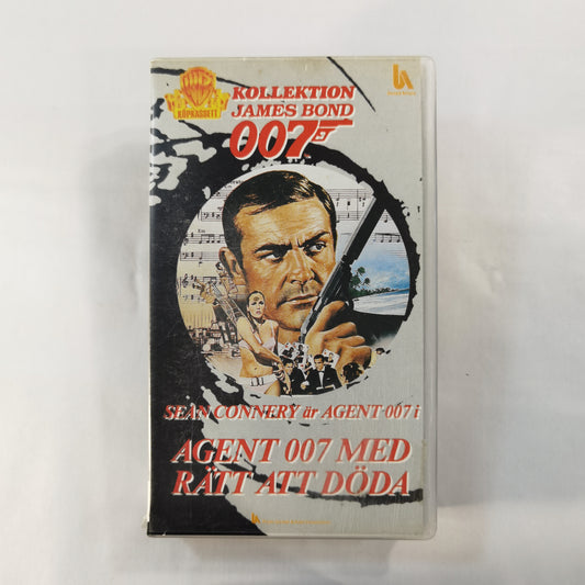 007: Dr. No ( Agent 007 Med Rätt Att Döda ) (1962) - VHS SE 1988