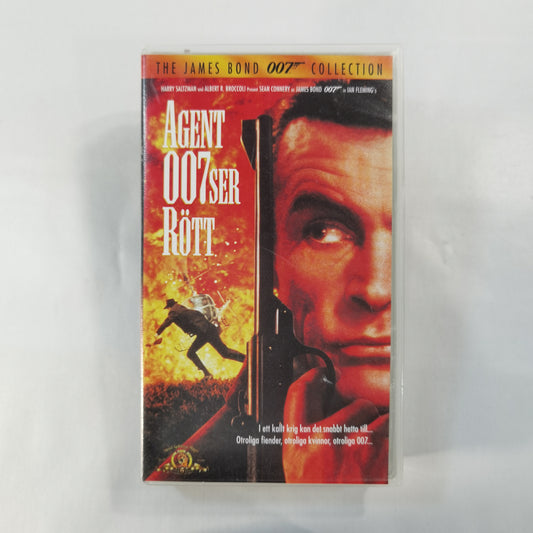 007: From Russia with Love ( Agent 007 Ser Rött ) (1963) - VHS SE 2000 The James Bond 007 Collection 2
