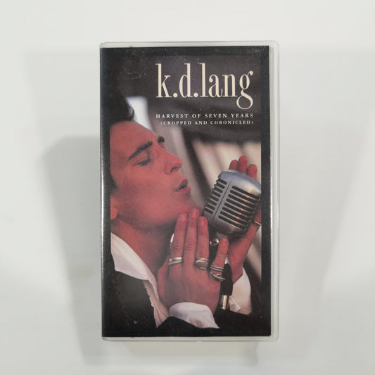 k.d.lang* - Harvest Of Seven Years (Cropped And Chronicled)
- VHS