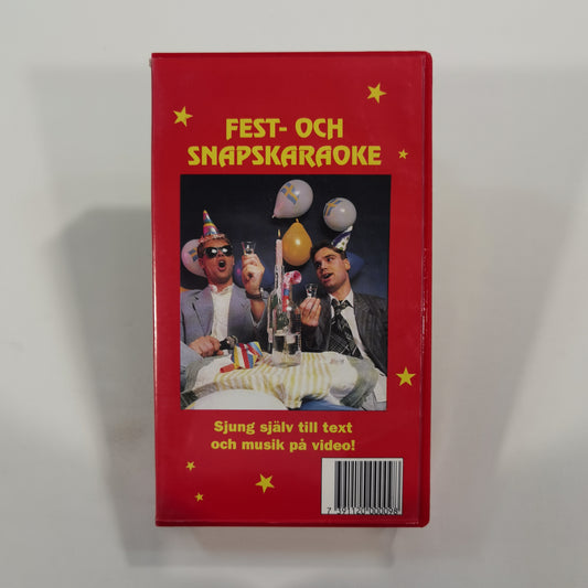 Fast och Snapskaraoke - VHS SE 1992
