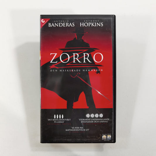 Zorro: Den Maskerade Hämnaren (1998) - VHS SE 1998 NEW!
