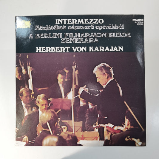 Berliner Philharmoniker & Herbert Von Karajan: Intermezzók - Közjátékok Népszerü Operákból - Vinyl ( SLPXL 12138 )