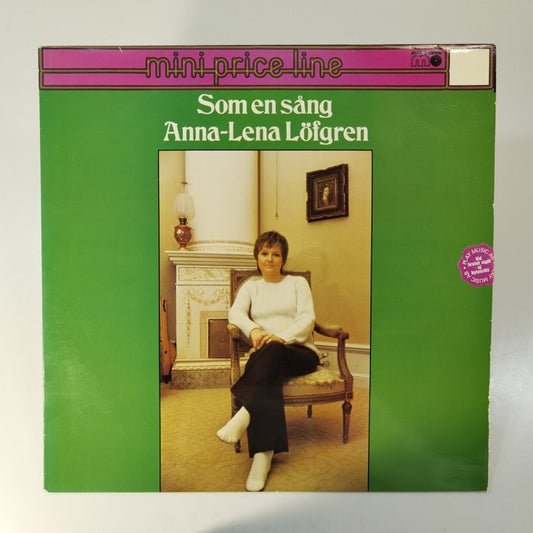 Anna-Lena Löfgren: Som En Sång - Vinyl ( HLP 10541 )