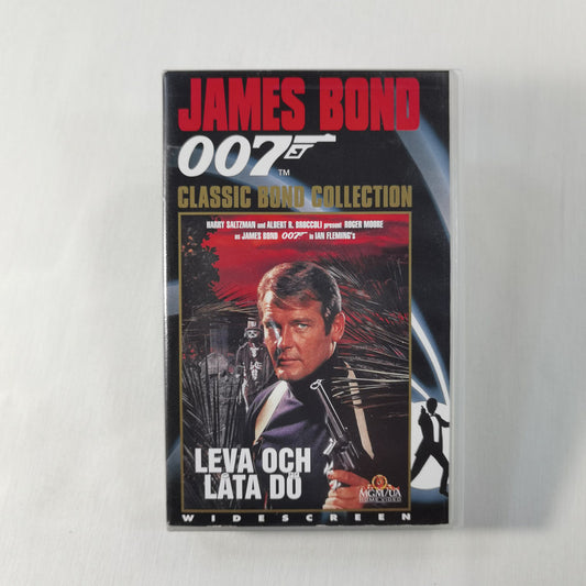 007: Live And Let Die (1973) Leva Och Låta Dö - VHS 7319235521840 ( Classic Bond Collection )